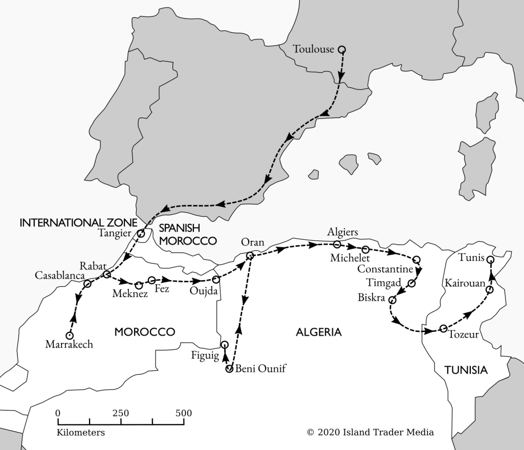 A Vagabond in Barbary MAP